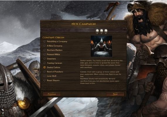 Battle Brothers: Warriors of the North DLC EN EU Steam Digital Key