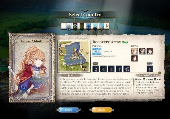 The Heroic Legend Of Eagarlnia EN/ZH/ZH Global Steam Digital Key