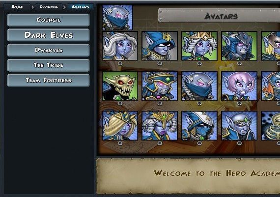 Hero Academy EN/DE/FR/JA/KO/RU/ES Global Steam Digital Key