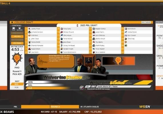 Draft Day Sports Pro Basketball 4 EN Global Steam Digital Key