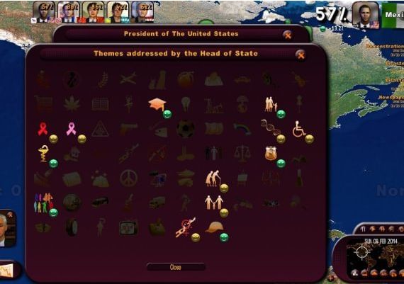 Masters of the World: Geopolitical Simulator 3 EN/DE/FR/IT/RU/ZH/ES Global Steam Digital Key