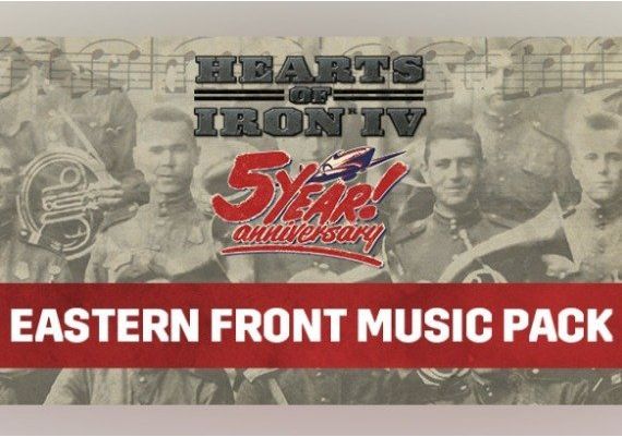 Hearts of Iron IV - Eastern Front Music Pack DLC EN/DE/FR/PL/PT/RU/ES Global Steam Digital Key
