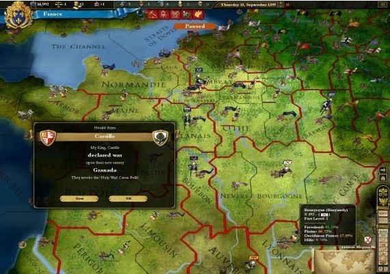 Europa Universalis III: Chronicles EN/DE Global Steam Digital Key