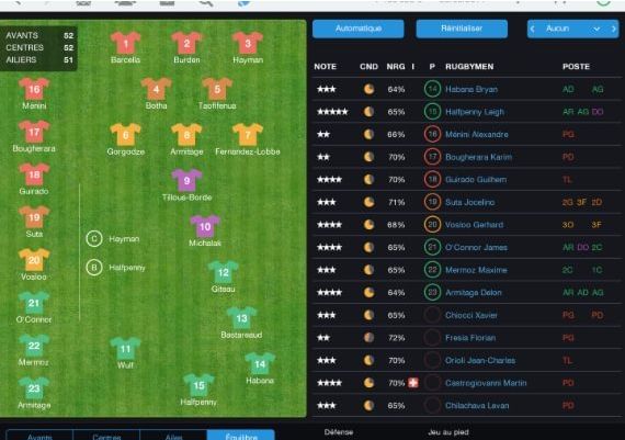 Pro Rugby Manager 2015 EN/FR Global Steam Digital Key