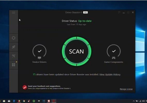 IObit Driver Booster 8 PRO 1 Year 1 Dev EN Global Software License Digital Key