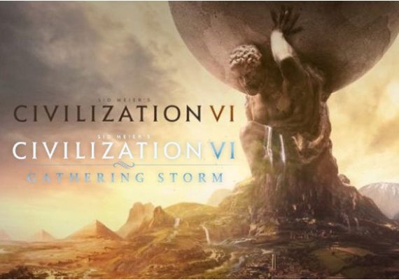 Sid Meier's Civilization VI + Sid Meier's Civilization VI: Gathering Storm - Bundle DLC EU Steam Digital Key