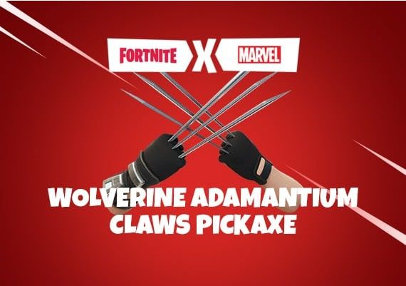 Fortnite x Marvel: Wolverine Adamantium Claws Pickaxe DLC EN Global Official website Digital Key