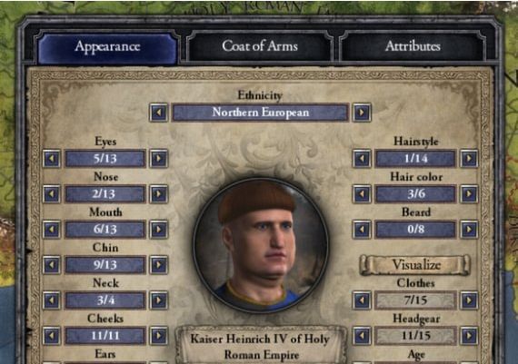 Crusader Kings II: Ruler Designer DLC EN Global Steam Digital Key