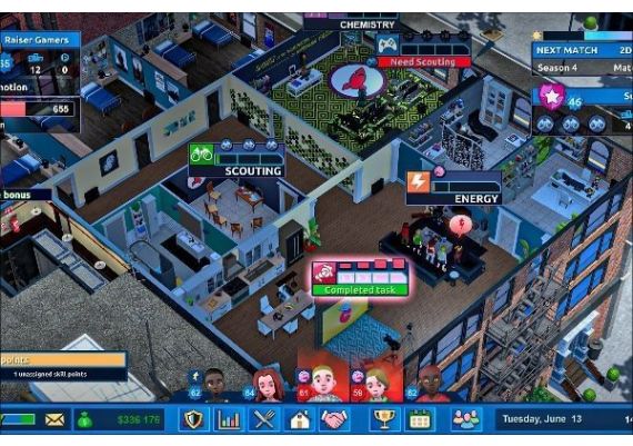 Esports Life Tycoon EN/DE/FR/ES Global Steam Digital Key