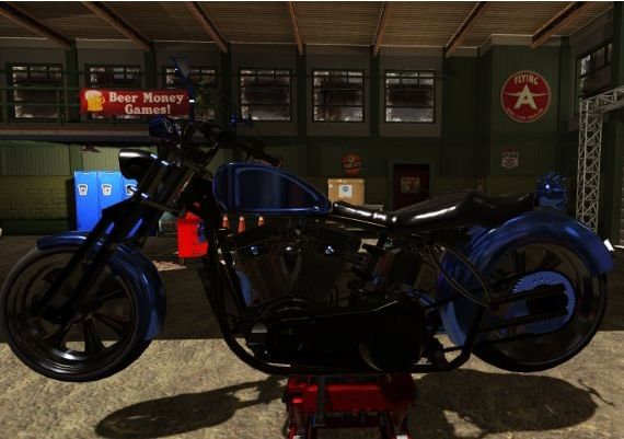 Motorbike Garage Mechanic Simulator EN/DE/PL Global Steam Digital Key