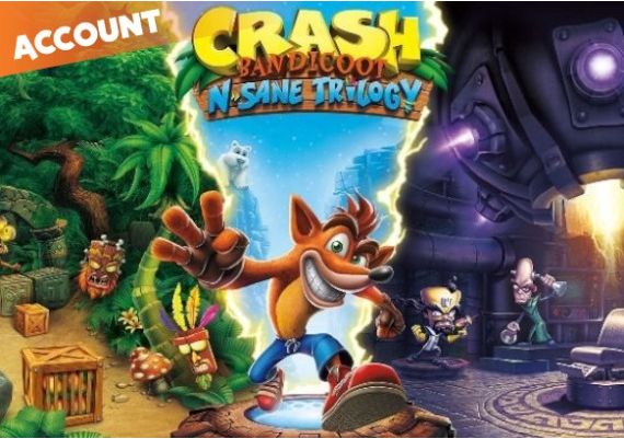 Crash Bandicoot - N. Sane Trilogy - Steam Account EN Global Steam Digital Key
