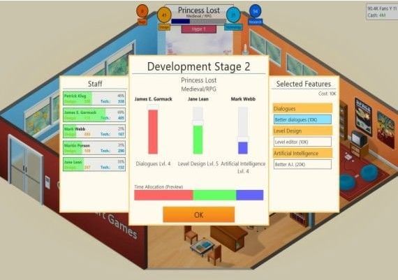 Game Dev Tycoon EN EU Steam Digital Key