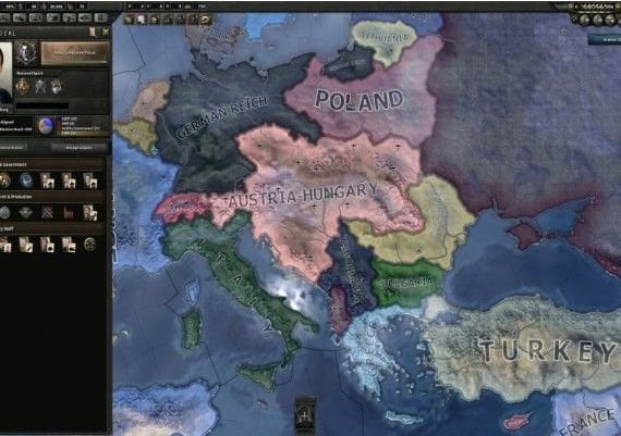 Hearts of Iron IV: Death or Dishonor DLC EN/DE/FR/IT EU Steam Digital Key