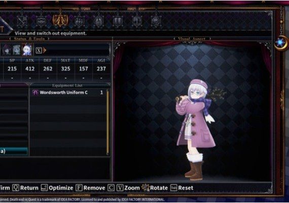 Death end re;Quest 2 - Alternate Uniform Set DLC EN/JA/ZH/ZH Global Steam Digital Key