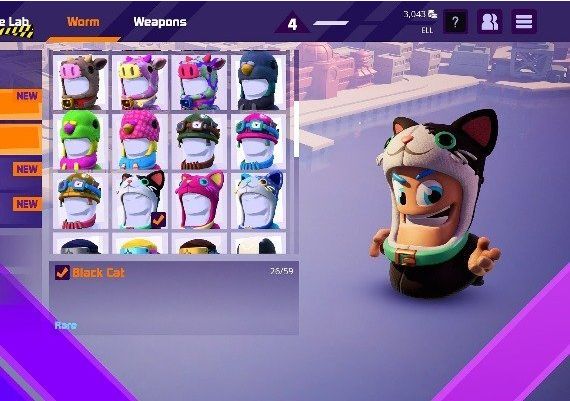 Worms Rumble - Cats & Dogs Double Pack DLC Global Steam Digital Key