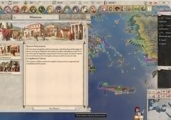 Imperator: Rome - Magna Graecia Content Pack DLC EN/DE/FR/RU/ZH/ES Global Steam Digital Key