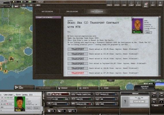 Shadow Empire: Oceania DLC EN EU Steam Digital Key