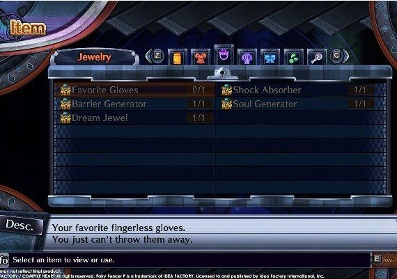 Fairy Fencer F ADF Veteran Fencer Accessory Set DLC EN/JA/ZH Global Steam Digital Key