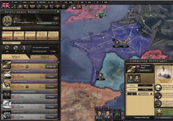 Hearts of Iron IV: La Resistance DLC EN/DE/FR/PL/PT/RU/ES Global Steam Digital Key