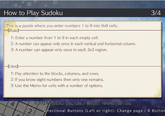 Puzzle by Nikoli W Sudoku EN Argentina Xbox One/Series Digital Key