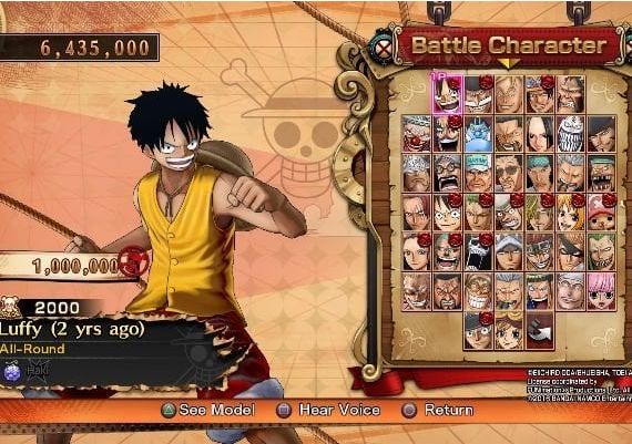 One Piece: Burning Blood Gold Edition EU Steam Digital Key