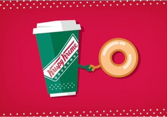 Krispy Kreme Gift Card USD US $3 Food Digital Key