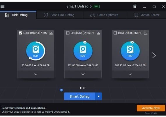 IObit Smart Defrag 6 Pro EN Global Software License Digital Key