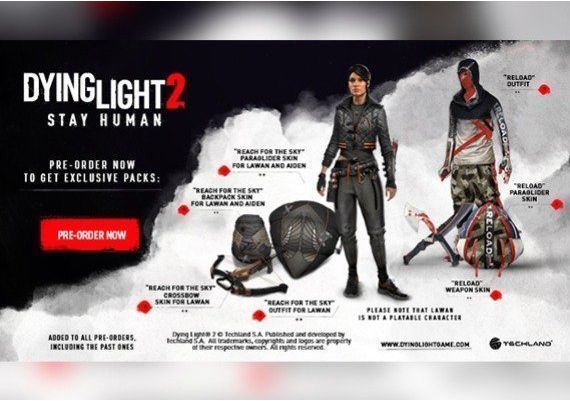 Dying Light 2: Stay Human - Pre-order Bonus DLC Global Xbox One Digital Key