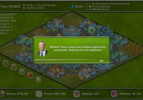 Megapolis EN/DE/FR/NL/RU/ES/UK Global Steam Digital Key