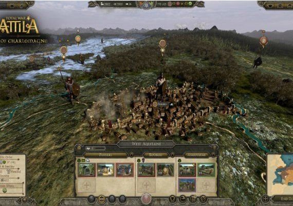 Total War: Attila - Age of Charlemagne Campaign Pack DLC EN/DE/FR Global Steam Digital Key