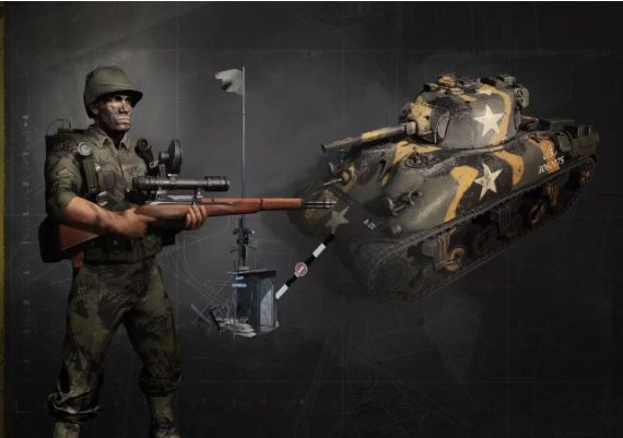 Company of Heroes 3 - Night Fighters Victory Point Cosmetic Bundle DLC EN Global Official website Digital Key