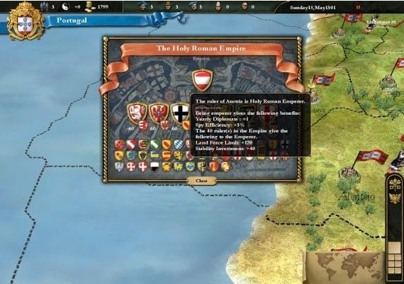 Europa Universalis III: Chronicles EN/DE Global Steam Digital Key