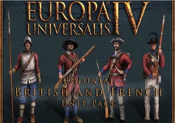 Europa Universalis IV - Colonial British and French Unit Pack DLC EN/DE/FR/ES Global Steam Digital Key