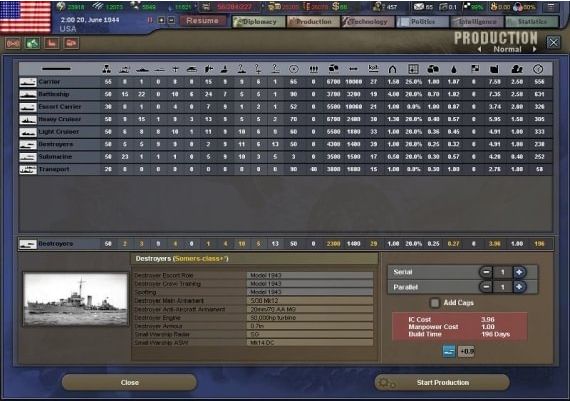 Hearts of Iron III - Collection Jan 2014 EN Global Steam Digital Key