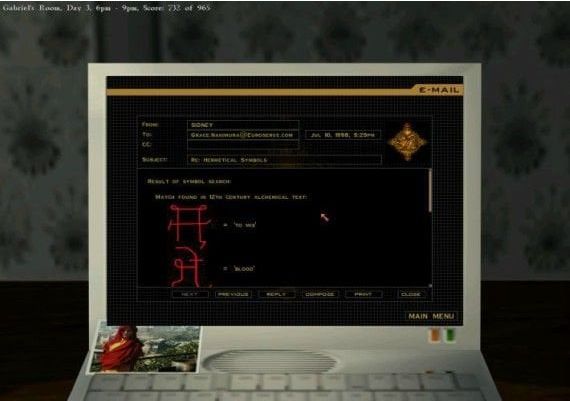 Gabriel Knight 3: Blood of the Sacred, Blood of the Damned EN Global Steam Digital Key