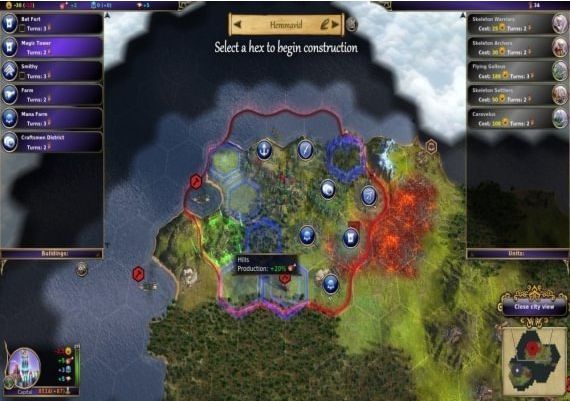 Warlock: Master of the Arcane Complete Edition EN/DE/FR/RU/ES Global Steam Digital Key