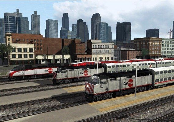 Train Simulator: Peninsula Corridor: San Francisco - Gilroy Route DLC EN Global Steam Digital Key