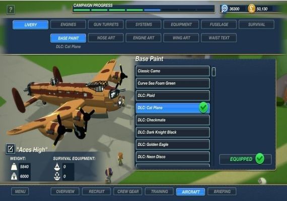 Bomber Crew - Skin Pack DLC Global Steam Digital Key