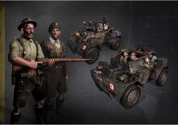 Company of Heroes 3 - Night Fighters British Forces Cosmetic Bundle DLC EN Global Official website Digital Key