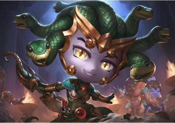 SMITE - Snakey Chibi Medusa Skin DLC EN Global Official website Digital Key