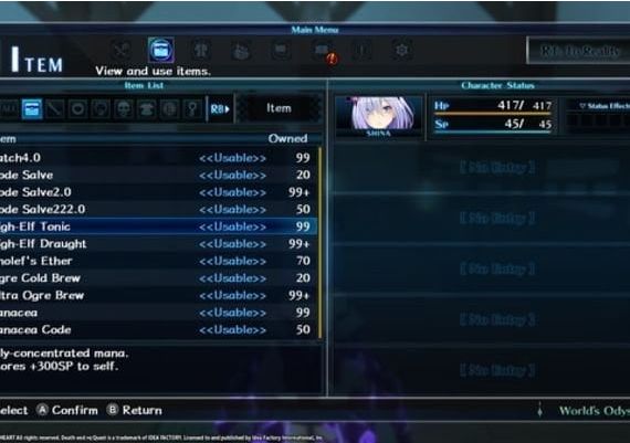 Death end re;Quest - Healing Item Set DLC EN/JA/ZH Global Steam Digital Key