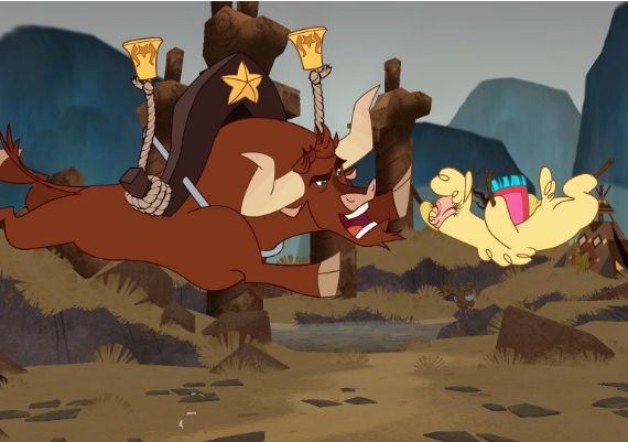 Them's Fightin' Herds - Character/Stage: Texas DLC Global Steam Digital Key