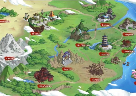 Sword and Fairy Inn 2 EN EU Nintendo Switch Digital Key