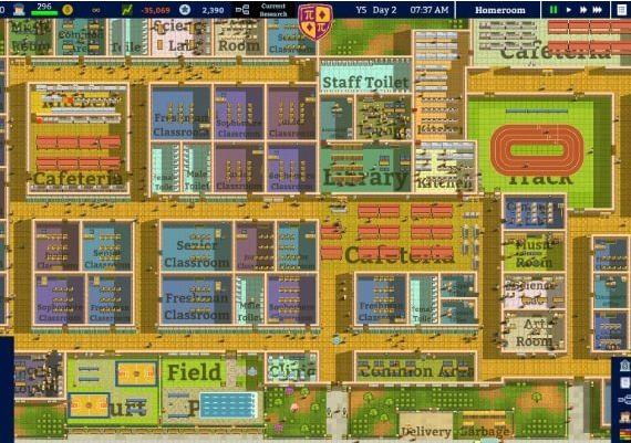 Academia: School Simulator EN/FR/JA/KO/PT/RU/ES/TR Global Steam Digital Key