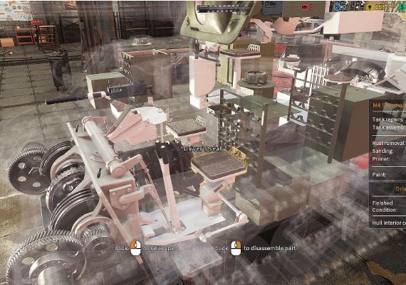 Tank Mechanic Simulator - Shermans DLC Global Steam Digital Key