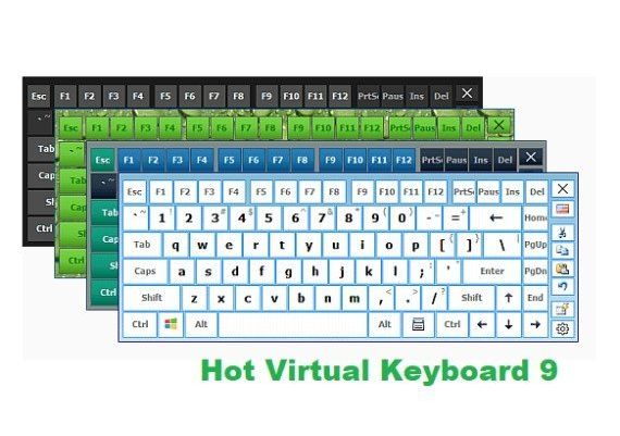 Hot Virtual Keyboard 9 EN Global Software License Digital Key