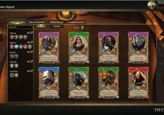 The Lord of the Rings: Adventure Card Game Definitive Edition EN/DE/FR/IT/ZH/ES Argentina Xbox One/Series/Windows Digital Key