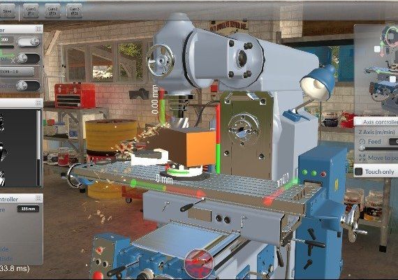 Milling Machine 3D EN Global Steam Digital Key