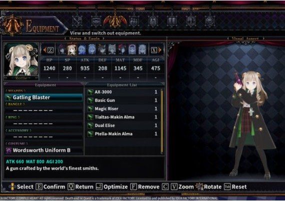 Death end re;Quest 2 - Ultimate Weapon Set DLC EN/JA/ZH/ZH Global Steam Digital Key