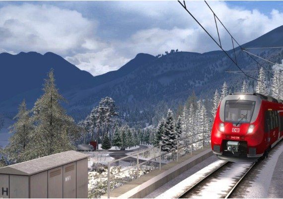 Train Simulator: Mittenwaldbahn: Garmisch-Partenkirchen - Innsbruck Route DLC EN/DE/FR/IT/PL/RU/ZH/ES Global Steam Digital Key